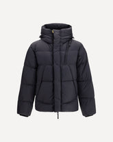 Giacca Cloud imbottita con Cappuccio - NERO | Base Blu