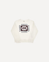Cotton printed Sweatshirt for Boy - WHITE | Base Blu