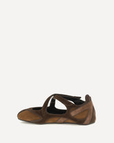 Nomad Ballerinas - BROWN | Base Blu
