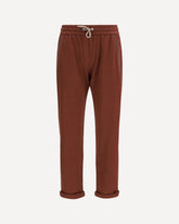 Pants with embellishments - BORDEAUX | Base Blu
