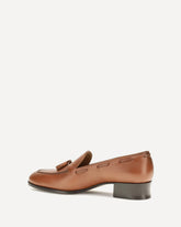 Serge Tassel calfskin Loafers - BROWN | Base Blu