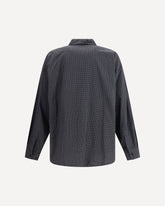 Camicia Oversize a quadri - NERO | Base Blu