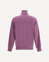Turtleneck Sweater - PURPLE | Base Blu