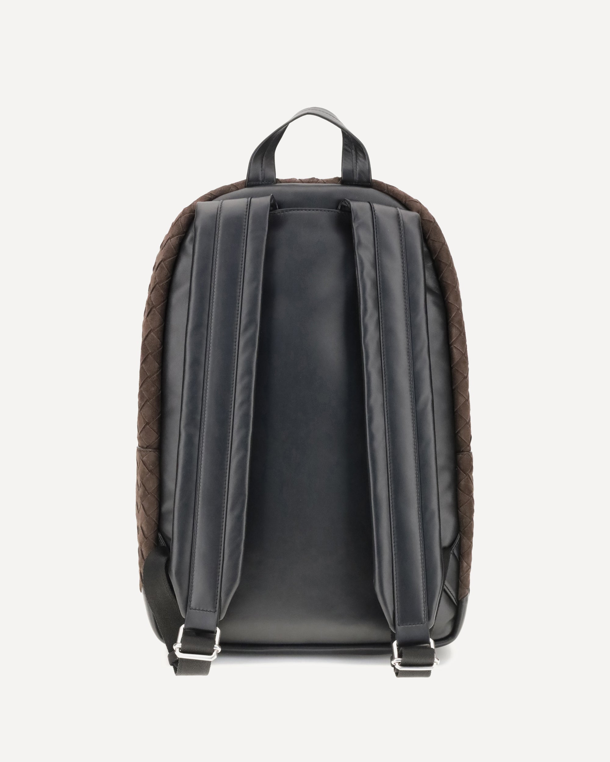 bottega veneta intrecciato brown leather bag backpack BOTTEGA VENETA Intrecciato Backpack BROWN