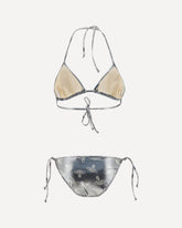 Triangle Swimsuit - SILVER | Base Blu