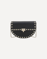 Rockstud mini Shoulder Bag -  Base Blu