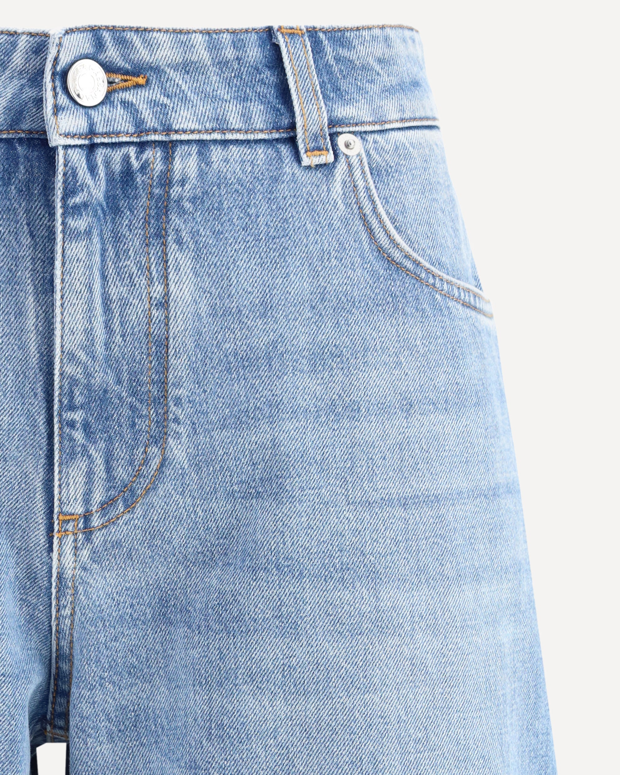 DOLCE & GABBANA ライトブルー ストレートジーンズ DOLCE & GABBANA Straight Jeans LIGHT BLUE | Base Blu