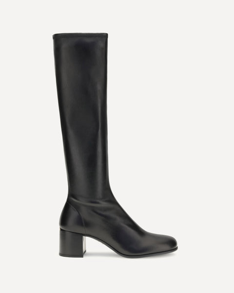 PRADA Nappa high Boots BLACK | Base Blu