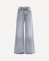 Jeans wide leg - GRIGIO | Base Blu
