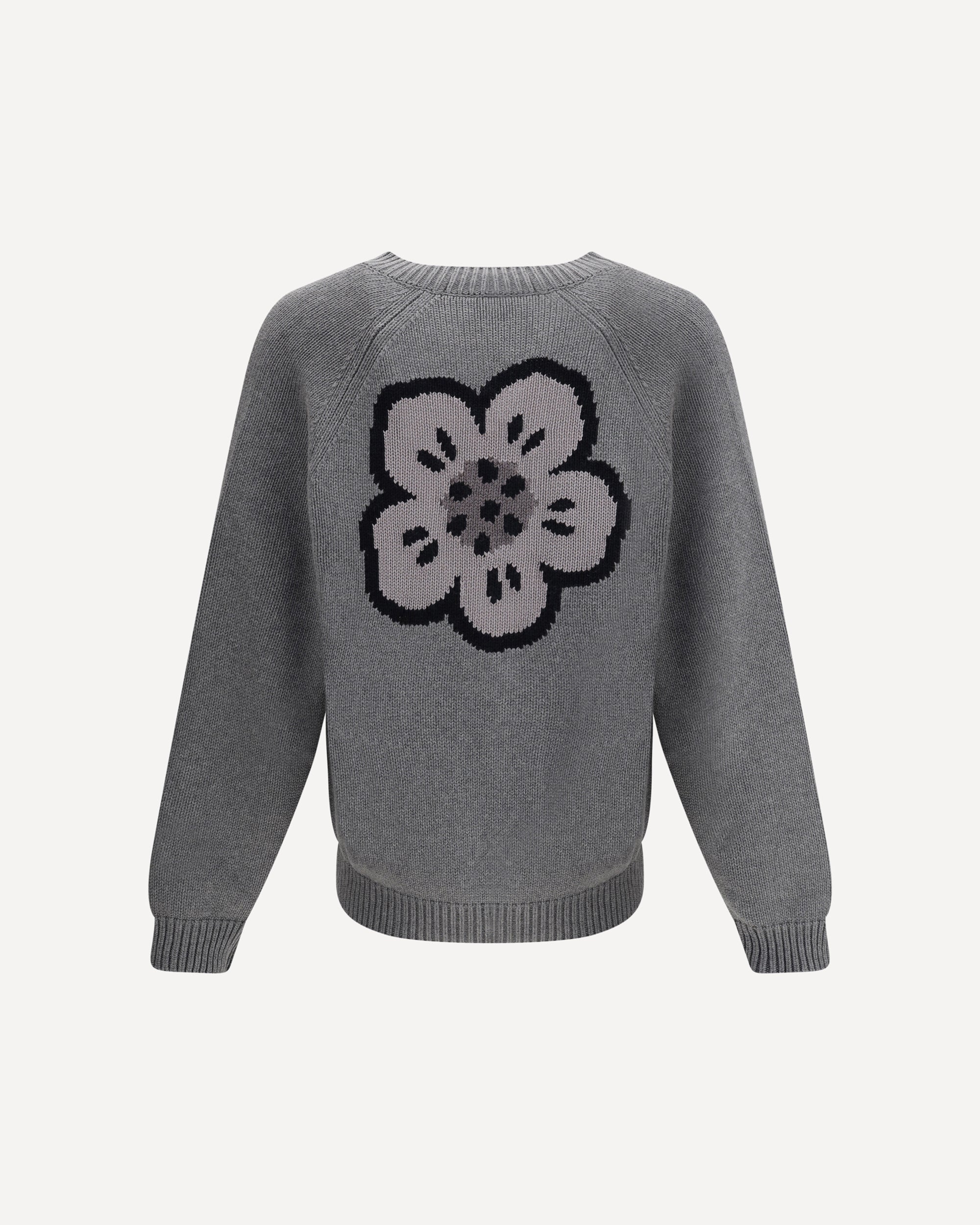 KENZO Boke Flower Cardigan GREY | Base Blu