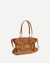 Borsa Anthem in pelle di vitello - MARRONE | Base Blu