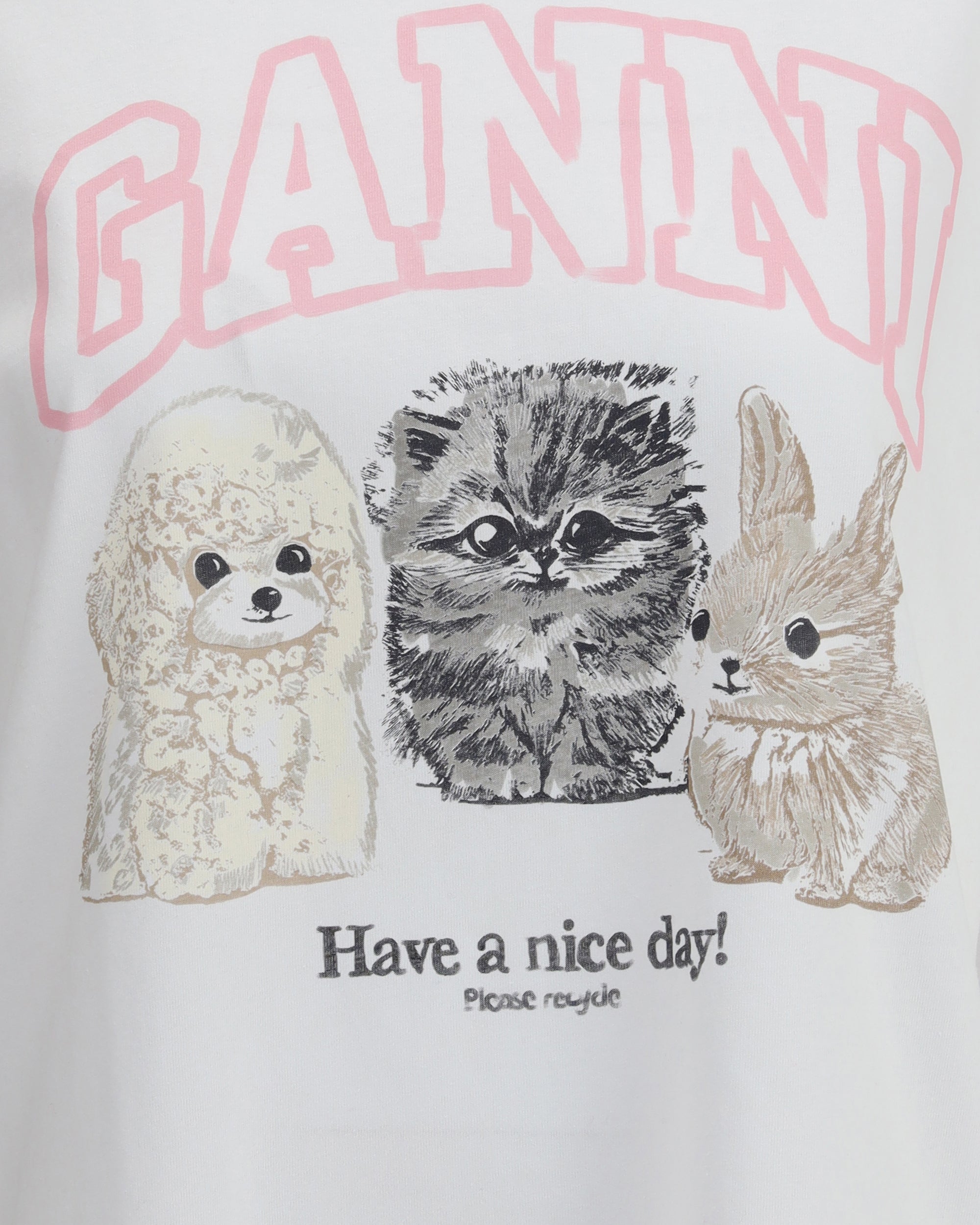 GANNIガニー　Have A Nice Day スウェットシャツ Ganni Have a Nice Day Sweatshirt | Garmentory