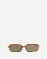 Rectangular VG0047S Sunglasses - BROWN | Base Blu