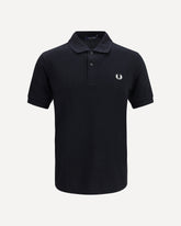 M3636 long sleeve cotton piqué Polo - BLACK | Base Blu