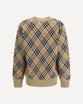 Archivio Check Cardigan - BROWN | Base Blu