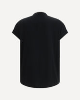 T-Shirt with embellishments - BLACK | Base Blu