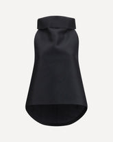 High neck Top - BLACK | Base Blu