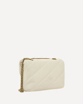 Love Classic leather Shoulder Bag - WHITE | Base Blu
