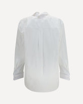 Shirt with elasticated collar - WHITE | Base Blu