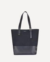 Canvas Tote Bag - BLACK | Base Blu