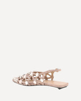 Grid Ballerinas - BEIGE | Base Blu
