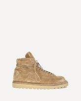 Pallottola suede ankle Boots - BEIGE | Base Blu