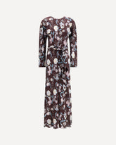 Jacquard Dress with a “Peonia My Love” pattern - MULTICOLOUR | Base Blu