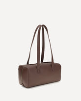 Mavery Shoulder Bag - BROWN | Base Blu