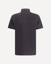 Maglia polo in jersey - MARRONE | Base Blu