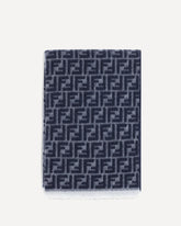 FF wool Scarf - BLUE | Base Blu