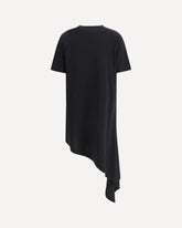 Igari T-shirt dress - BLACK | Base Blu