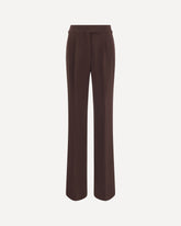 Wide Leg Pants - BROWN | Base Blu