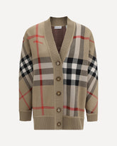 Maglione Archivio Check - BEIGE | Base Blu