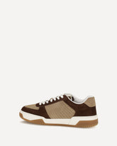 Sparry Sneakers in suede and nappa - BROWN | Base Blu
