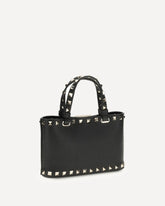 Mini Borsa shopping Rockstud - NERO | Base Blu