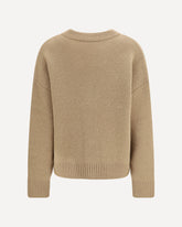 Ami de Coeur Cardigan in alpaca - BEIGE | Base Blu