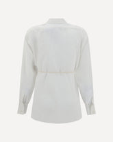 Silk Shirt - WHITE | Base Blu