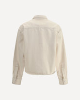 Cropped Shirt - CREAM | Base Blu