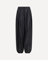 Pants in lightweight muslin - BLACK | Base Blu
