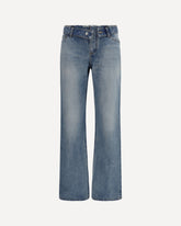 Jeans in puro cotone slavato - BLU | Base Blu