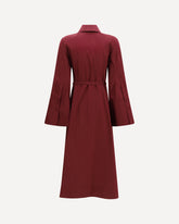 Carmina Shirtdress - BORDEAUX | Base Blu