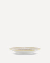Oriente Italiano Collection porcelain dessert Plate - BEIGE | Base Blu