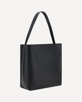 Leather Tote Bag - BLACK | Base Blu