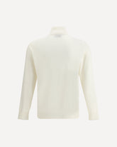 Pure cashmere Cardigan - WHITE | Base Blu