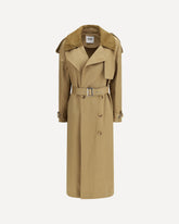 Double-breasted Trench Coat - BEIGE | Base Blu