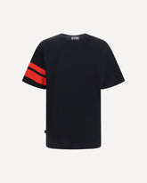 Regular logo T-shirt - BLACK | Base Blu