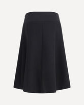 Gonna in Lana Stretch di Alaïa - NERO | Base Blu