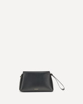 Leather Day Pouch - BLACK | Base Blu