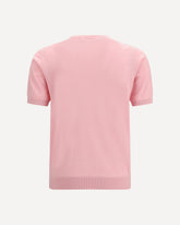 Short-sleeve cotton Polo - PINK | Base Blu