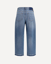 Balloon fit Jeans in faded denim - BLUE | Base Blu